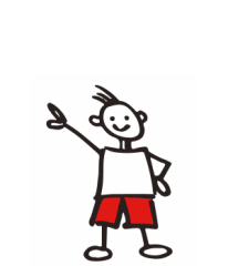 Kind mit Symbol