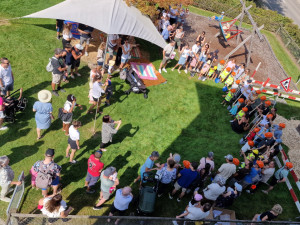 Fröhlichkeit und Sonnenschein